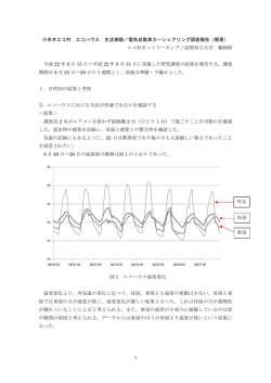 2010夏生活実験報告文（提出版）