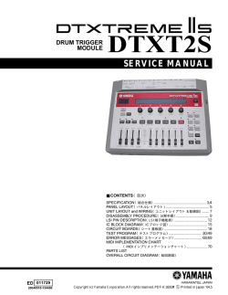 SERVICE MANUAL - Vintages HiFi