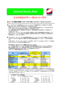 Technical Service Sheet