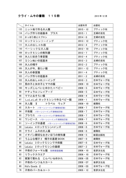 クライ・ムキの書籍 115冊