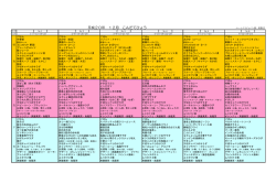 献立表はこちら