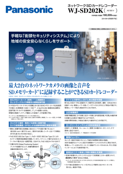 (7) ネットワークSDカードレコーダ (WJ