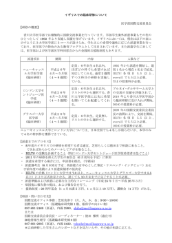 イギリス臨床研修の概要