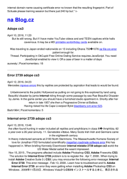 Internal error 2739 adope cs3