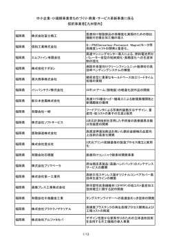 1次公募1次締切り採択一覧(PDF:215KB)