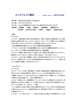 2000年 ツエルマット