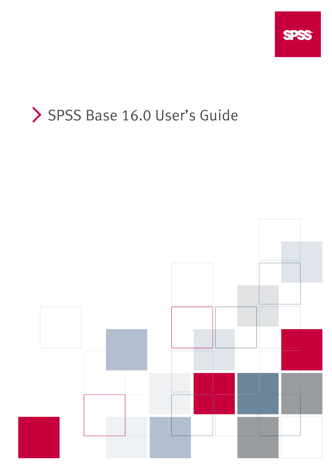 Spss Base16 0ユーザーズマニュアル