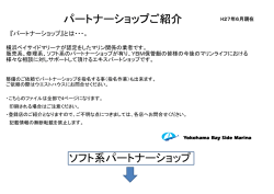 ソフト系 - 横浜ベイサイドマリーナ
