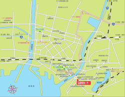 市内地図（学習センター） - 一般財団法人釧路市民文化振興財団