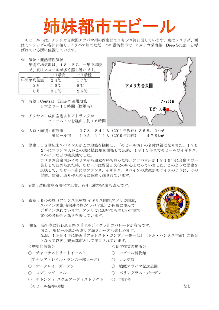 モビール市は