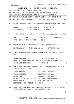第3回ワークショップアンケート用紙（PDF形式：263KB）