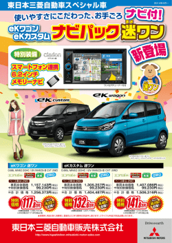 eKカスタムナビパック迷ワン