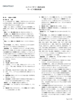 Service Agreement