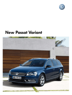 New Passat Variant