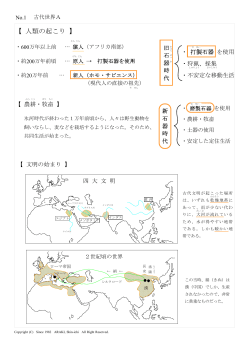 （1）古代世界 &darr; （9）安土桃山