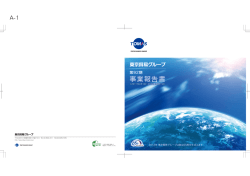 事業報告書 - 東京貿易ホールディングス株式会社