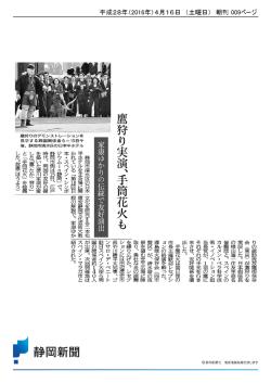 鷹狩り実演、手筒花火も 家康ゆかりの伝統で友好