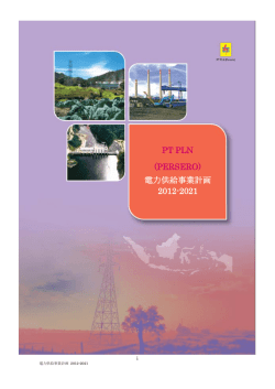 PT PLN (PERSERO) 電力供給事業計画 2012-2021