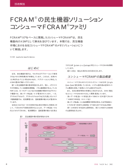 FCRAM の民生機器ソリューション コンシューマFCRAM ファミリ