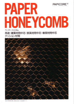 ペーパーハニカムカタログダウンロード