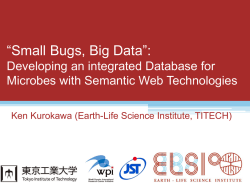 MEO (Microbes Environmental Ontology)