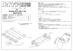 SUZUKI DR-Z 400 S l SM Model 00