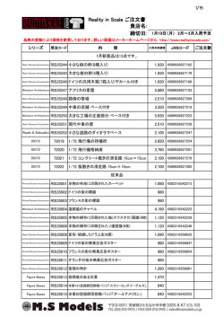 1.Reality In Scale 注文書