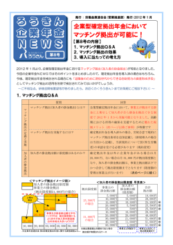 （2012年1月） 企業型確定拠出年金において
