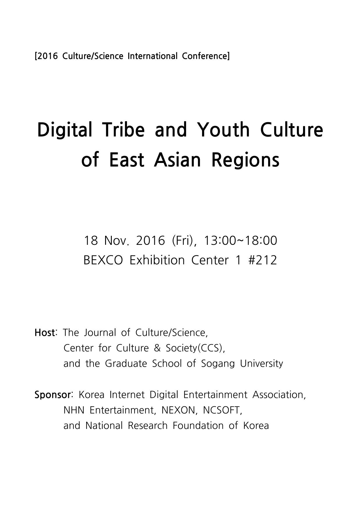 Digital Tribe And Youth Culture Of East Asian Regions