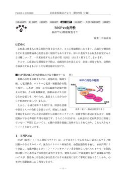 BNPの有用性 - 一般社団法人 広島市医師会臨床検査センター