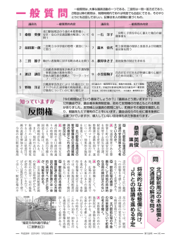 一般質問 - 二宮町ホームページ