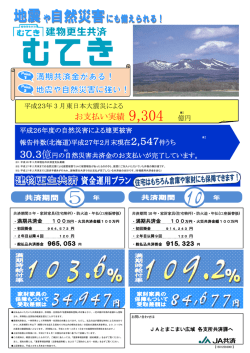 お支払い実績 - JAとまこまい広域