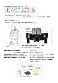 250Hz 特徴及び仕様詳細