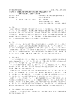 地ビール - 秋田県総合食品研究センター