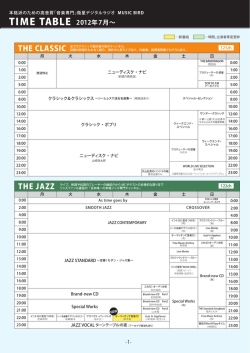 2012年7月 - Music Bird