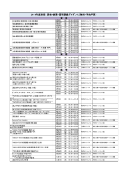 2016年度秋期 資格・実務・語学講座ガイダンス（無料・予約不要）