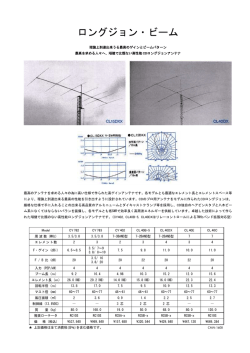 HF モノバンド・CYビーム