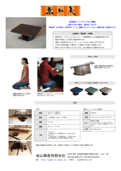 正座椅子 素和美のご紹介