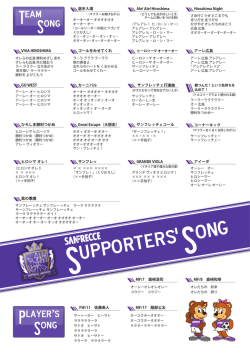 選手入場 Ale! Ale! Hiroshima Hiroshima Night