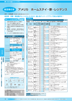 アメリカ ホームステイ・寮・レジデンス滞在しながら