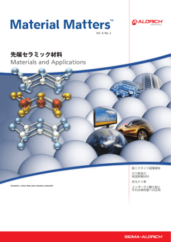 Materials and Applications - Sigma