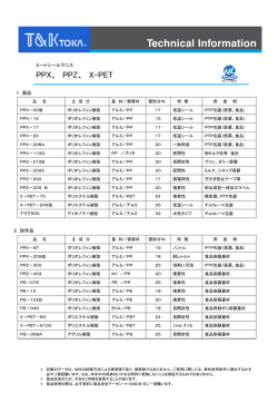 PPZ、 X-PET