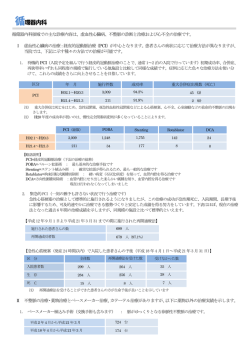 治療成績 - 水戸済生会総合病院