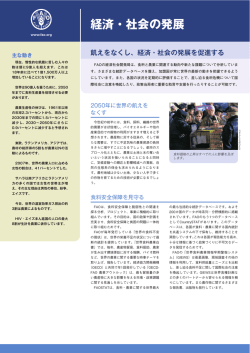 経済・社会の発展