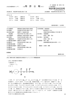 特許第5243220号