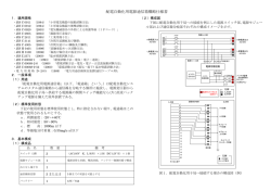 配電自動化用電源通信箱概略仕様書