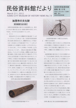 19号 2012年 （PDF2.1M）