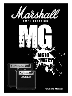 MG10/MG15 Pdf