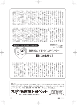 【猫に九生あり】（PDF:321KB）