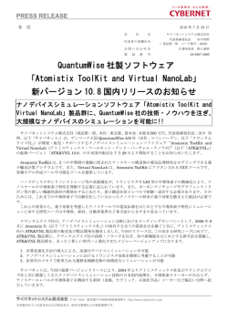 PDF版（312KB） - サイバネットシステム